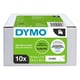 Dymo 2093097 cinta negra sobre blanco 12 mm 10 cintas | DYM2093097