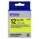 Epson LK-4YBF Cinta negro sobre amarillo fluorescente 12mm (C53S654010) | EPSLK-4YBF