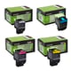 Lexmark 702 pack toners 4 colores (BK/C/M/Y) | LEXB-702