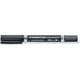Staedtler Lumocolor Duo 348-9 | Rotulador permanente negro