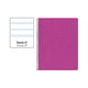 Cuaderno Espiral Folio | 80H | Pautado 2.5mm | Tapa Blanda | 75gr | Rosa