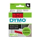Dymo 45017 (S0720570) cinta plástica negro sobre rojo 12mm | 45017
