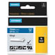 Dymo 1805417 IND Rhino cinta vinilo blanco sobre azul 19mm | DYM1805417
