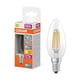 Osram bombilla LED E14 B35 filamento luz cálida regulable 3.4W | 40W