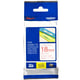 Brother TZe-242 - 18 mm Cinta laminada rojo / blanco (8 m) | BROTZE242