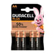 Duracell Plus AA/LR06/MN1500 | Pilas Alcalinas | 4 unidades