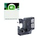 Q-Nomic 1805435 IND Rhino cinta vinilo blanco sobre negro 12mm | QN1805435