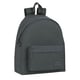 Mochila escolar básica gris
