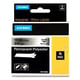 Dymo 18487 (S0718200) IND Rhino poliéster negro sobre metalizado 19mm | S0718200