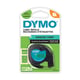Dymo 91204 (S0721640) cinta plástica negro sobre verde 12mm | 91204