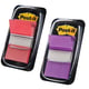 Pack Post-it | Marcadores morado y rojo