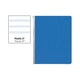Cuaderno Espiral Folio | 80H | Pautado 2.5mm | Tapa Blanda | 75gr | Azul
