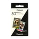 Canon ZINK Papel Foto Adhesivo | 5 x 7,6 cm 50 hojas