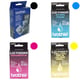 Brother LC-700 Pack cartuchos (negro + cian + magenta + amarillo) | BRB-LC700serie
