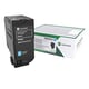Lexmark 75B20C0 toner cian | LEX75B20C0