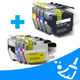 Q-Nomic Pack LC-3213 Cartuchos (4 colores) + Limpiadores | QNB-LC3213_ink_clean