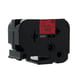 Q-Nomic TZe-461 cinta 36mm texto negro sobre rojo (8M) | QNTZe-461
