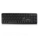 Teclado Ewent Slim con cable | Negro
