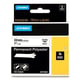 Dymo 1734523 (S0773830) IND Rhino cinta poliéster negro sobre blanco 24mm | DYM1734523
