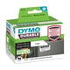 Dymo 1933084 etiqueta precortada negro sobre blanco 32x57mm | DYM1933084