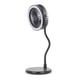 Ventilador de sobremesa 3 en 1 | Lámpara, Cargador y Ventilador | Negro