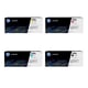 HP toner Pack 508X (4 colores) | HPB-CF360Xserie