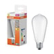 Osram bombilla LED E27 Edison ST64 mate luz cálida 3.4W | 40W