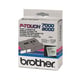 Cinta Brother TX-M51 texto negro mate sobre transparente 24mm | BROTXM51