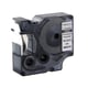Q-Nomic 16960 (S0718070) cinta negro sobre blanco 19mm | QNS0718070