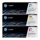 HP 131A Pack toner 3 colores | HPB-U0SL1AM