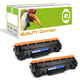 Q-nomic  44A (CF244A) Pack doble toner negro | QNB-CF244AX2