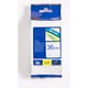 Brother TZe-263 cinta 36mm texto azul sobre blanco (8M) | BROTZE263