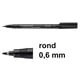 Staedtler Lumocolor 318 | rotulador permanente | negro  | 0,6mm