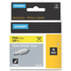 Dymo 18054 (S0718290) cinta tubo termorrectráctil negro sobre amarillo 9mm | 18054