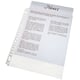Funda transparente Esselte | 21 agujeros | A4 | 80 micras | 100 unidades