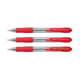 PACK x3: Bolígrafo Pilot Supergrip Rojo | Retráctil | 0.4mm