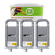 Q-Nomic PFI-703Y XL Pack ahorro 3 cartuchos amarillo | QNB-PFI-303Y