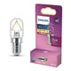 Philips bombilla LED E14 T20 filamento luz cálida 1W | 15W