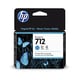 HP 712 (3ED67A) cartucho de tinta cian | HP3ED67A