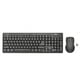 Teclado y ratón inalámbricos | Negro