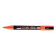 Rotulador Posca PC-3M | Punta redonda 0.9 - 1.3 mm | Naranja oscuro