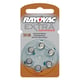 Rayovac 312 | pilas audífono | 6 unidades