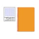 Cuaderno Espiral Folio | 80H | Cuadrícula 4mm | Tapa Dura | 75gr | Naranja