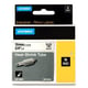 Dymo 18057 (S0718330) cinta tubo termorrectráctil negro sobre blanco 19mm | 18057
