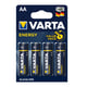 Varta Energy AA/LR06/MN1500 | Pilas Alcalinas | 4 unidades