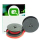 Q-Nomic GR4/8 cinta entintada negra y roja | QNGR4-8BR