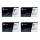 HP Pack ahorro 507X + 507A toners (4 colores) | HPB-CE400Xserie