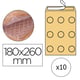 Sobre Burbujas Crema | 180x260mm | Pack 10 unidades