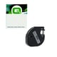 Q-Nomic 91201 (S0721610) cinta plástica negro sobre blanco 12mm | QN91201