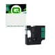 Q-Nomic 45019 (S0720590) cinta plástica negro sobre verde 12mm | QN45019